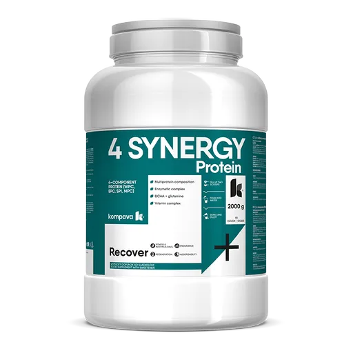 KOMPAVA VÍCESLOŽKOVÝ NOČNÍ PROTEIN 4 SYNERGY Protein vanilka 2000g