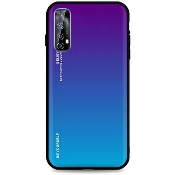 TopQ LUXURY Realme 7 pevný duhový purpurový 62006 (Sun-62006)