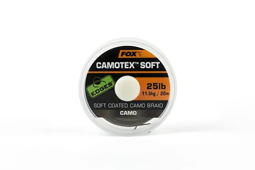 Fox Ztužená šňůrka Camotex Soft Camo 20m,Fox Ztužená šňůrka Camotex Soft Camo 20m