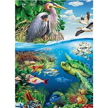 Cobble Hill Rodinné puzzle Den Země 350 dílků (625012546287)