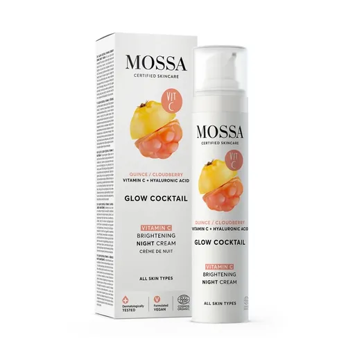 Mossa Glow Cocktail noční krém s vitamínem C 50 ml