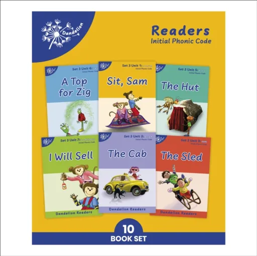 Phonic Books Dandelion Readers Set 3 Units 1-10 - Phonic Books