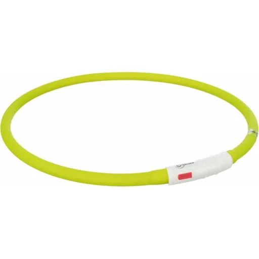 TRIXIE FLASH USB SHINING COLLAR XS-XL Svítící obojek, reflexní neon, velikost
