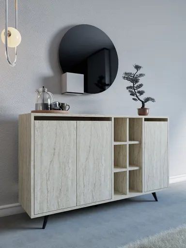 Konzolový stolek Seria - Travertine