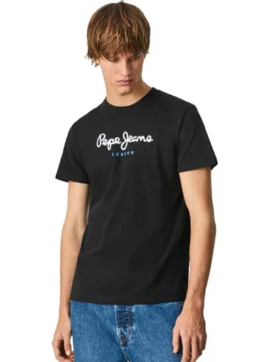 Pepe Jeans pánské černé tričko PM508208999 M