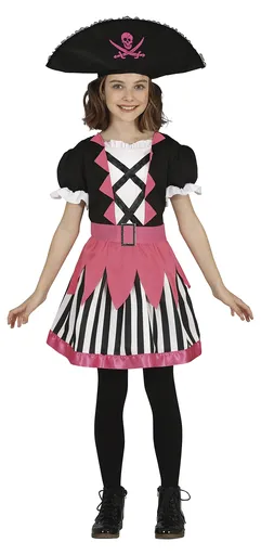 Guirca Dívčí kostým - Pirátka Velikost - děti: S: 101-109 cm