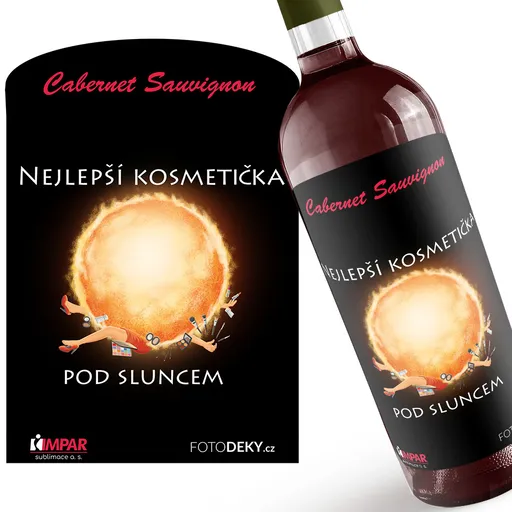 Víno Nejlepší kosmetička pod sluncem (Druh Vína: Červené víno)