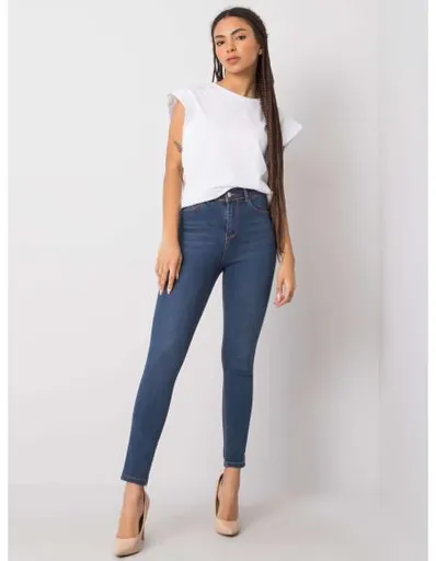 Dámské džíny úzké Makayla RUE PARIS modré