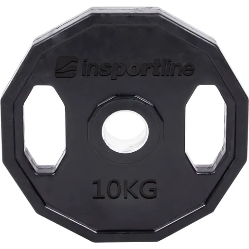 inSPORTline Pogumovaný olympijský kotouč  Ruberton 10 kg 50 mm