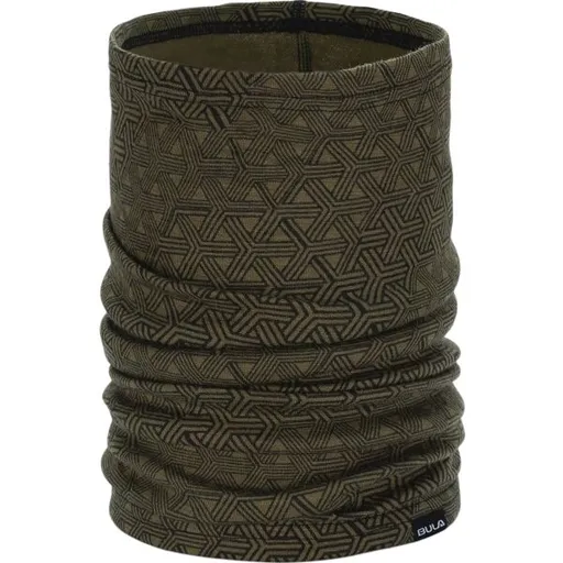 Bula PRINTED WOOL TUBE Nákrčník, khaki, velikost