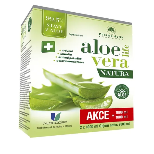 Pharma Activ AloeVeraLife NATURA 2x1000 ml
