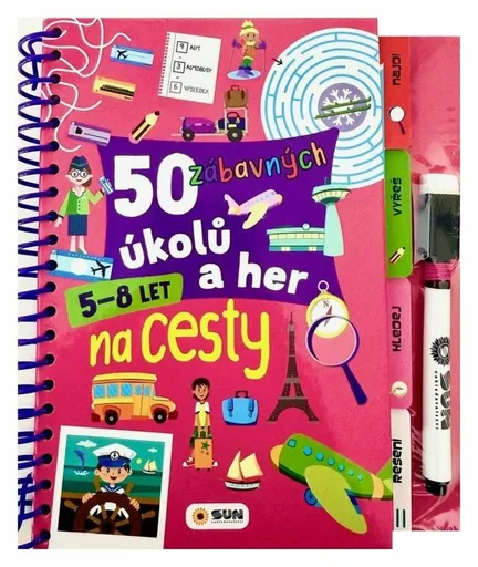 50 zábavných úkolů a her - Na cesty 5 - 8 let