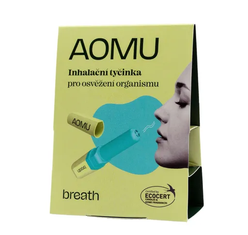 AOMU Inhalační tyčinka s esenciálními oleji Breath 1 ks