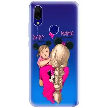 iSaprio Mama Mouse Blond and Girl pro Xiaomi Redmi 7 (mmblogirl-TPU-Rmi7)