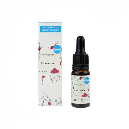 Kvitok Pleťové sérum - Astaxantin (10 ml)
