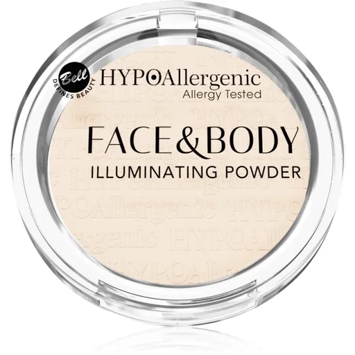 Bell Hypoallergenic rozjasňující pudr odstín 01 Cool 6 g