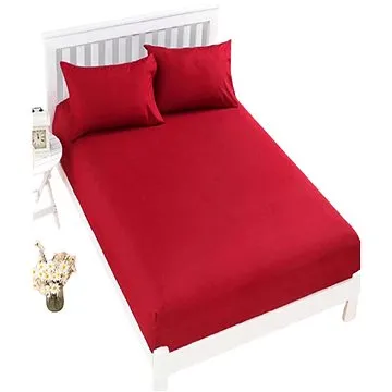 Chanar prostěradlo Jersey Top 140x200 cm červená (02-10-0013-09-23-020)