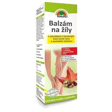 SUNLIFE Balzám na Žíly 100 ml (4022679116284)