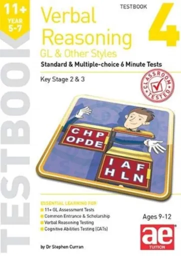 11+ Verbal Reasoning Year 5-7 GL & Other Styles Testbook 4 - Stephen C. Curran, Nicholas Geoffrey Stevens