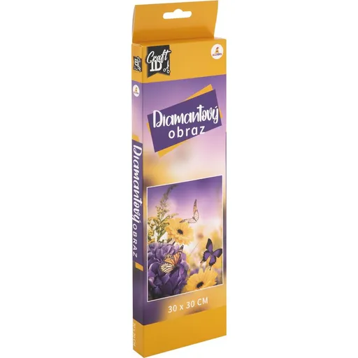 Malování pomocí kamínků Diamond 30 x 30 cm (212) květiny