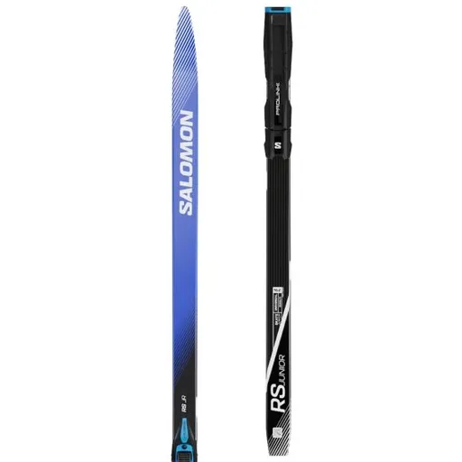 Salomon RS JUNIOR PM PLK + RACE SKATE JR Dětské běžecké lyže na bruslení, modrá, velikost