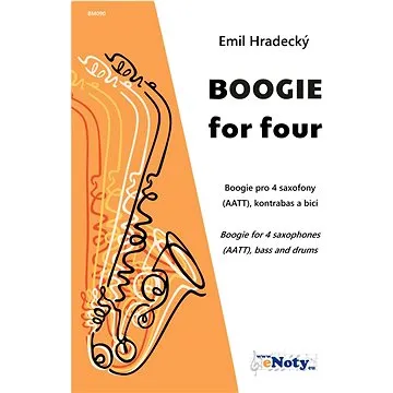 Boogie for four - Emil Hradecký / boogie pro 4 saxofony (AATT) (+ basa + bicí) (BM090)