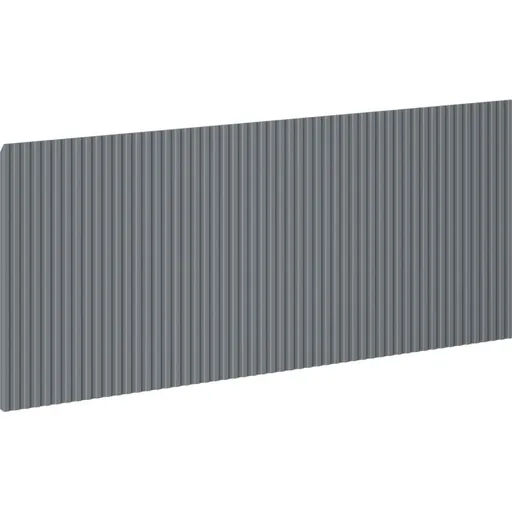 MEXEN Rivel čelo pro koupelnovou skříňku reliéf 120 x 43,5, grafit mat 91A20-1200-470-1-66