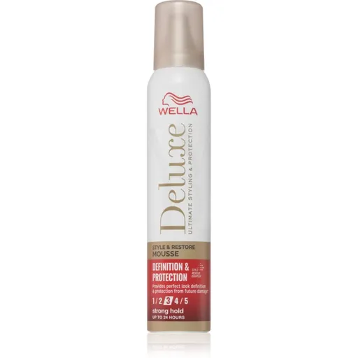 Wella Deluxe Definition & Protection pěnové tužidlo pro bohatý objem 200 ml