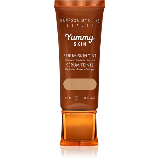 Danessa Myricks Beauty Yummy Skin Serum Skin Tint hydratační make-up s vyhlazujícím účinkem odstín 6.5 - Medium With Cool Undertones 45 ml