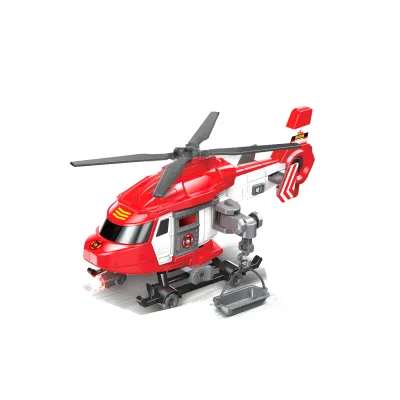 Hasičská helikoptéra 1:16