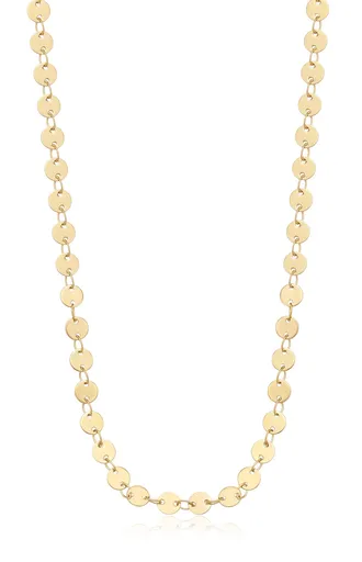 S'Agapõ Pozlacený penízkový náhrdelník Chunky SHK84