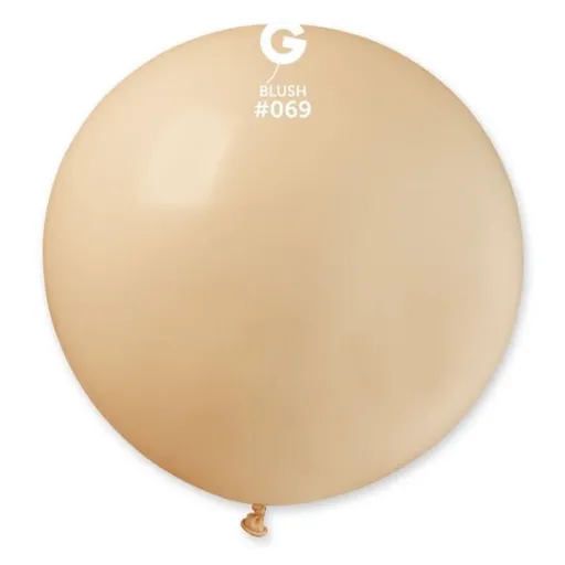 Balón latex 80 cm - Tělový 1 ks - SMART