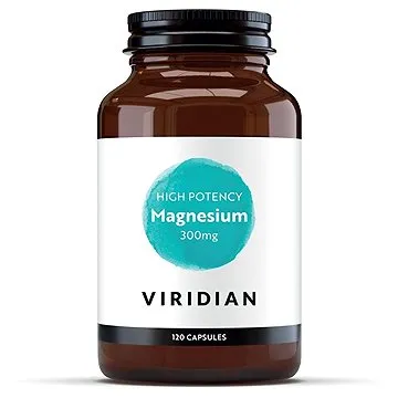Viridian High Potency Magnesium 300mg 120 kapslí (4613023)