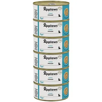 Applaws konzerva Mousse Tuňák 6 × 70 g (5060481897563)
