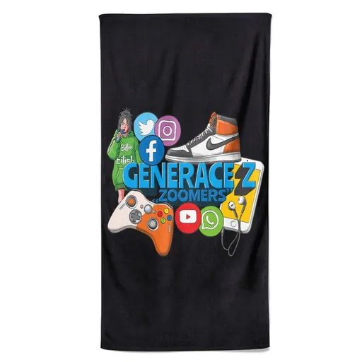 Osuška Generace Z – Zoomers (Velikost osušky: 70x140cm)
