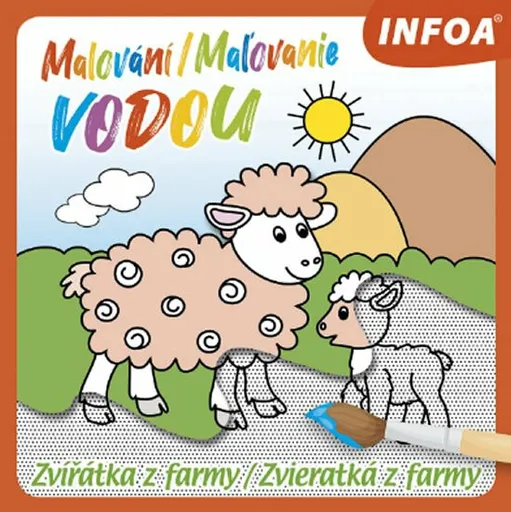 Malování / Ma?ovanie vodou - Zvířátka z farmy / Zvieratká z farmy