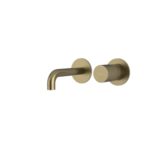 SAPHO ULTRATAP podomítková dvouprvková umyvadlová baterie, hubice 15cm, zlato mat UT118TG