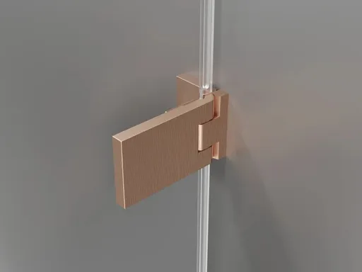 MEXEN LUNAR nástěnné panty pravá 2 ks měď kartáčovaná 830-06-65-P