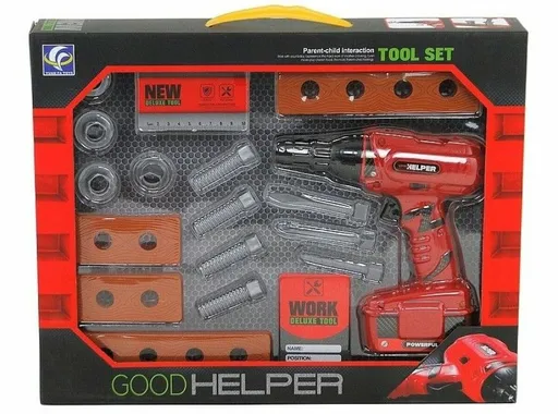 Vrtačka na baterie se sadou nářadí