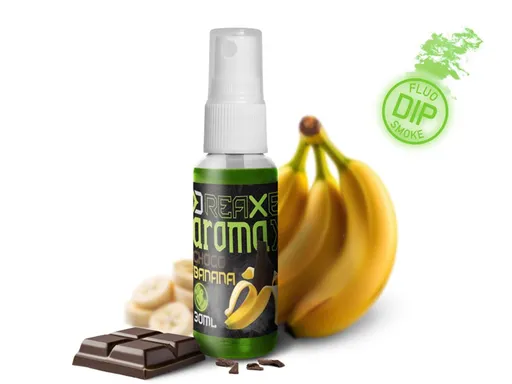 Delphin Dipovací sprej AromaX 30ml - Čokoláda - Banán/fluo zelená,Delphin Dipovací sprej AromaX 30ml - Čokoláda - Banán/fluo zelená