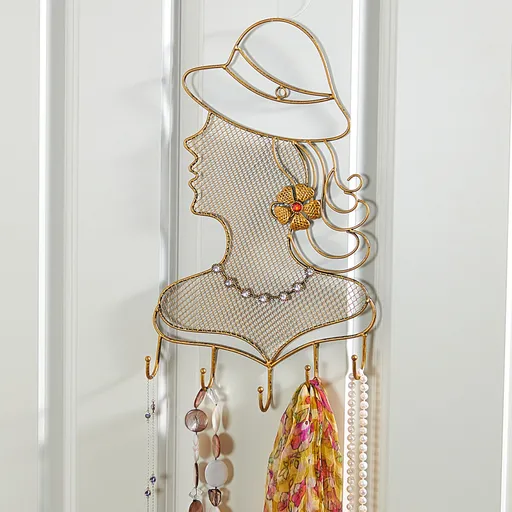 Závěsná dekorace na šperky  Dáma