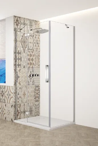 GELCO TRINITY CHROM obdélníkový kout 1100x900 levý, čiré sklo, GT5690-11CL-CH GT5690-11CL-CH