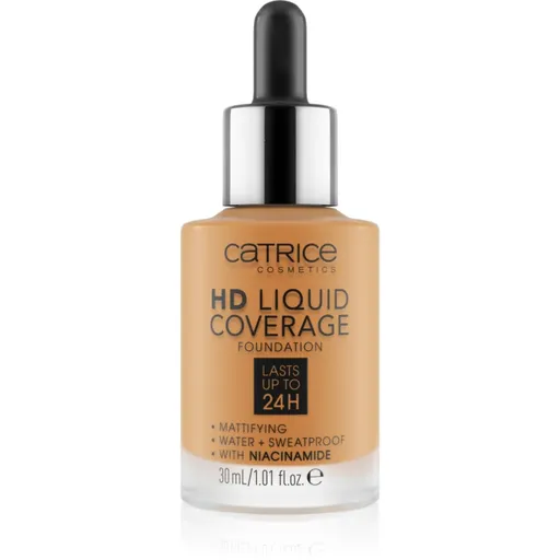 Catrice HD Liquid Coverage make-up odstín 066 Warm Toffee 30 ml