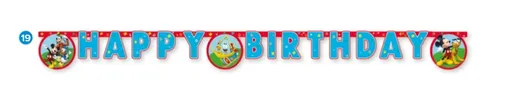 Procos Banner - Happy Birthday (Mickey Mouse)