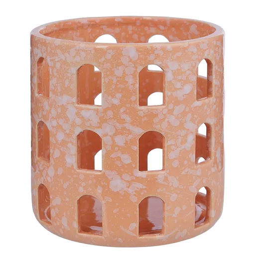 SUNDOWN Lucerna 13 cm - oranžová