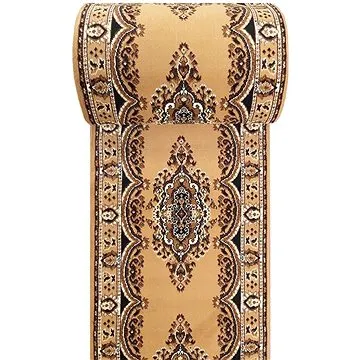 Běhoun koberec Alfa 06 hnědý v šíři 120 cm (21D2082/19)