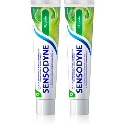 Sensodyne Fluoride zubní pasta pro citlivé zuby 2x75 ml