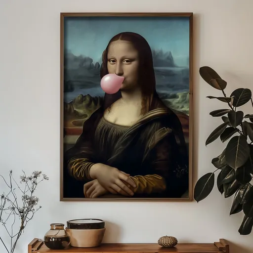 Dekorativní rámovaný obraz z MDF GE025-L