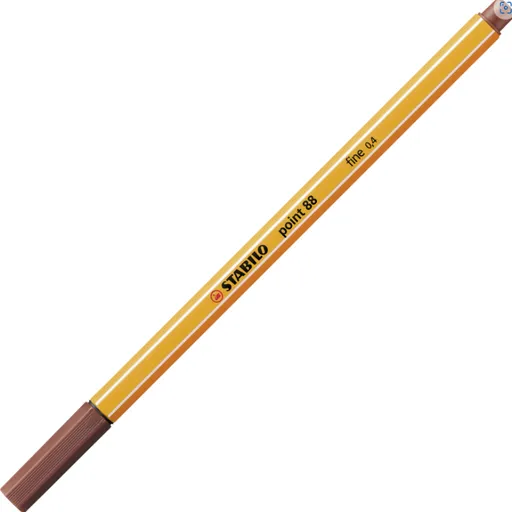 Liner Stabilo point 88 – 75 světle hnědá