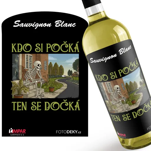 Víno Čekání na kurýra (Druh Vína: Bílé víno)